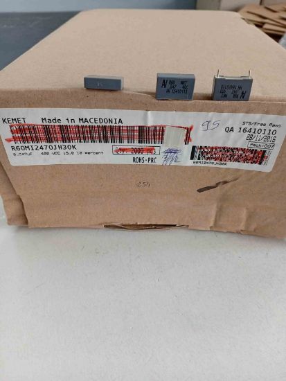 R60MI2470JH30K 47NF 400V 15 0.1 KEMET POLYESTER KONDANSATÖR resmi