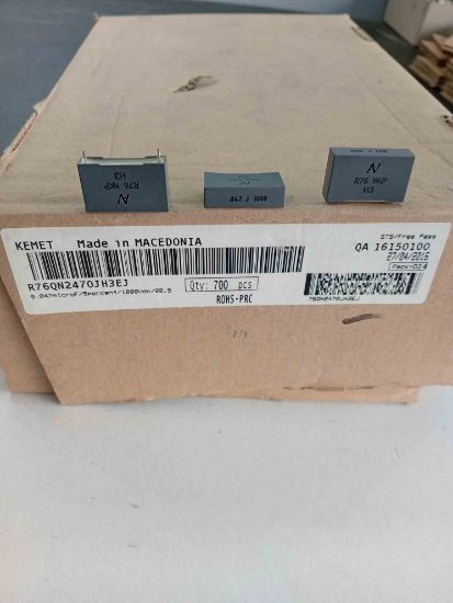 R76QN2470JH3EJ 47NF 1000V 22.5 0.05 KEMET POLYESTER KONDANSATÖR resmi