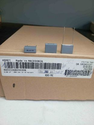 R60II36805030K 680NF 250V 15 0.1 KEMET POLYESTER KONDANSATÖR resmi