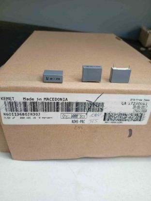 R60II3680JH30J 680NF 250V 15 0.05 KEMET POLYESTER KONDANSATÖR resmi
