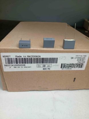 60II41005030K 1MF 250V 15 0.1 KEMET POLYESTER KONDANSATÖR resmi