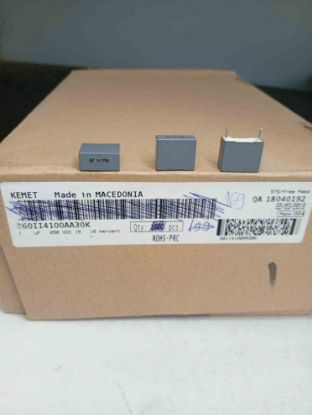 R60II4100AA30K 1MF 250V 15 0.1 KEMET POLYESTER KONDANSATÖR resmi