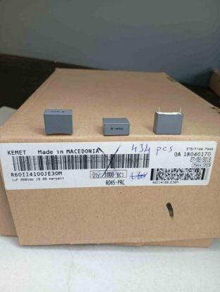 R60II4100JE30M 1MF 250V 15 0.2 KEMET POLYESTER KONDANSATÖR resmi