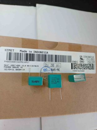 PHE850EB5560MB16R17 56NF 300VAC 15 0.2 KEMET POLYESTER KONDANSATÖR resmi