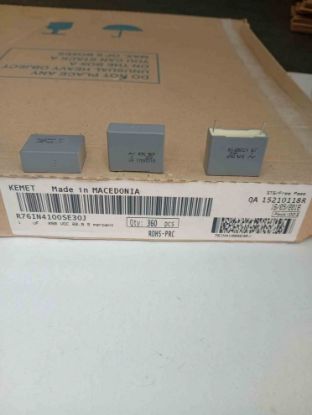 R76IN4100SE30J 1MF 250V 22.5 0.05 KEMET POLYESTER KONDANSATÖR resmi