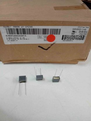 R46KF268050M1K 68NF 275VAC 10 10%|R.46 KEMET POLYESTER KONDANSATÖR resmi