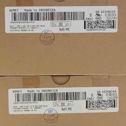 PHE840MB5680KB04R30 68NF 275VAC 15 0.1 KEMET POLYESTER KONDANSATÖR resmi