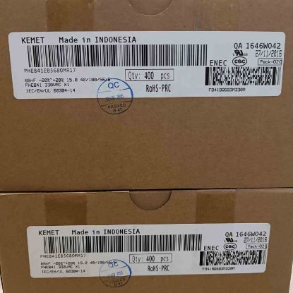PHE841EB5680MR17 68NF 330VAC 15 0.2 KEMET POLYESTER KONDANSATÖR resmi