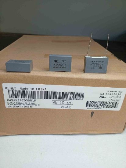 R49AN347050B1M 470NF 330VAC 22.5 20%|R.49 KEMET POLYESTER KONDANSATÖR resmi