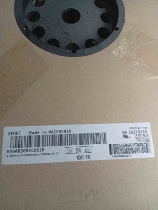 R49AR3680CKB1M 680NF 330VAC 27.5 20%|R.49 KEMET POLYESTER KONDANSATÖR resmi