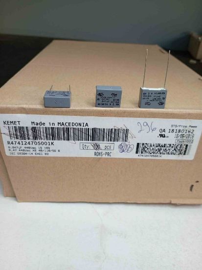 R474I24705001K 47NF 440VAC 15 0.1 KEMET POLYESTER KONDANSATÖR resmi