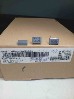 R46KI315000M2K 150NF 275VAC 15 10%|R.46 KEMET POLYESTER KONDANSATÖR resmi