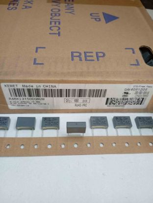 R46KI3150DQM2M 150NF 275VAC 15 20%|R.46 KEMET POLYESTER KONDANSATÖR resmi