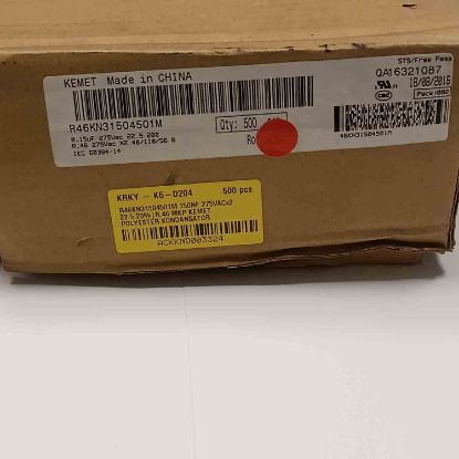 R46KN31504501M 150NF 275VACx2 22.5 20%|R.46 MKP KEMET POLYESTER KONDANSATÖR resmi