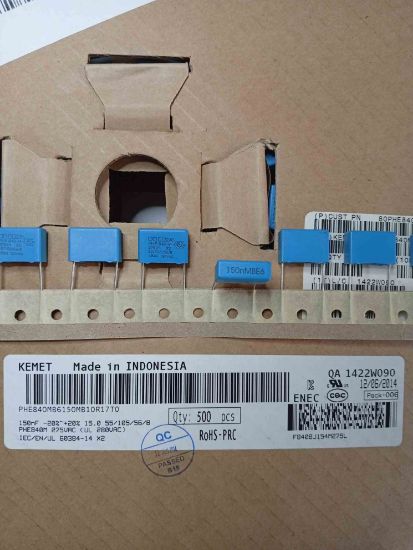 PHE840MB6150MB10R17T0 150NF 275VAC 15 0.2 KEMET POLYESTER KONDANSATÖR resmi
