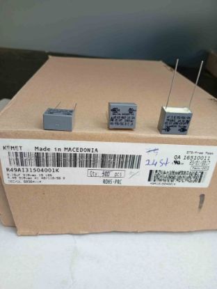 49AI31504001K 150NF 310VAC 15 0.1 KEMET POLYESTER KONDANSATÖR resmi