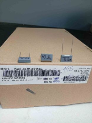 R60MI31505030K 150NF 400V 15 0.1 KEMET POLYESTER KONDANSATÖR resmi