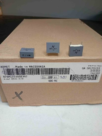76MI3150SE30J 150NF 400V 15 0.05 KEMET POLYESTER KONDANSATÖR resmi