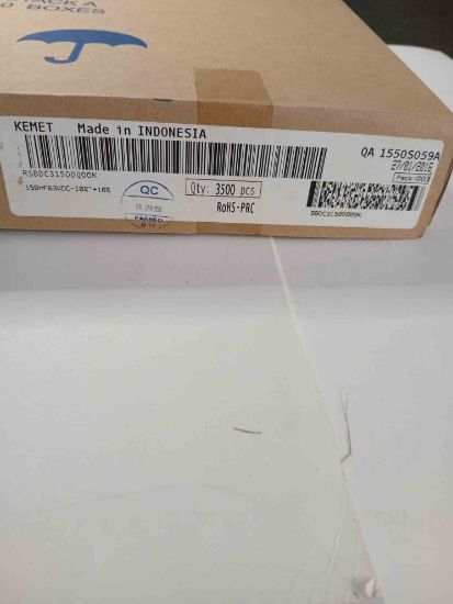 RSBDC3150DQ00K 150NF 63V 5 0.1 KEMET POLYESTER KONDANSATÖR resmi