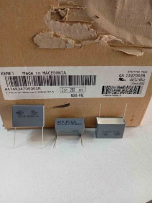 R474R34705001M 470NF 440VAC 27.5 20%|R.47 KEMET POLYESTER KONDANSATÖR resmi