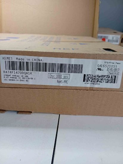 R474F1470DQA1K 4.7NF 440VAC 10 10%|R.47 KEMET POLYESTER KONDANSATÖR resmi