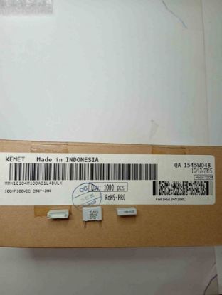 MMK10104M100A01L4 100NF 100V 10 0.2 KEMET POLYESTER KONDANSATÖR resmi