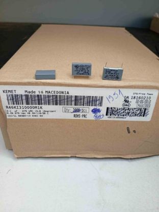 R46KI310000M1K 100NF 275VAC 15 10%|R.46 KEMET POLYESTER KONDANSATÖR resmi