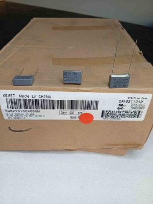 R46KI310045S0M 100NF 275VAC 15 20%|R.46 KEMET POLYESTER KONDANSATÖR resmi