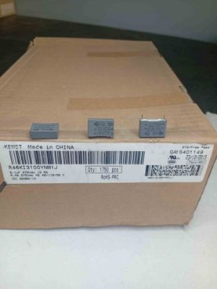 R46KI3100YNM1J 100NF 275VAC 15 5%|R.46 KEMET POLYESTER KONDANSATÖR resmi