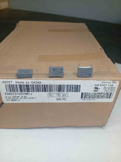 R46KI3100YNM1J 100NF 275VAC 15 5%|R.46 KEMET POLYESTER KONDANSATÖR resmi