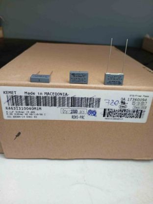 R463I310040M1M 100NF 310VAC 15 0.2 KEMET POLYESTER KONDANSATÖR resmi