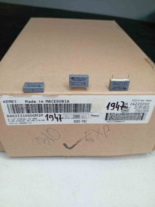 R463I310000M1M 100NF 310VAC 15 0.2 KEMET POLYESTER KONDANSATÖR resmi