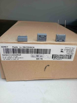 49AI310050M1M 100NF 310VAC 15 0.2 KEMET POLYESTER KONDANSATÖR resmi