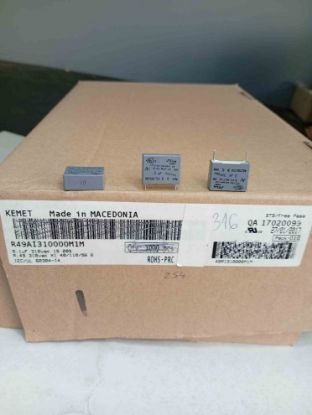49AI310000M1M 100NF 310VAC 15 0.2 KEMET POLYESTER KONDANSATÖR resmi