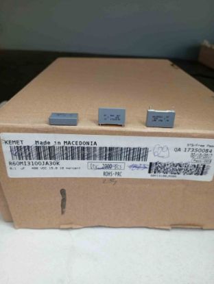 60MI3100JA30K 100NF 400V 15 0.1 KEMET POLYESTER KONDANSATÖR resmi