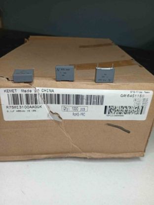 R75MI3100AA00K 100NF 400V 15 0.1 KEMET POLYESTER KONDANSATÖR resmi