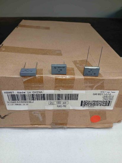 R75MI3100503EJ 100NF 400V 15 0.05 KEMET POLYESTER KONDANSATÖR resmi