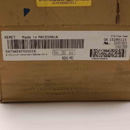 R475W34705001K 470NF 520VACx2 37.5 10%|R.47 MKP KEMET POLYESTER KONDANSATÖR resmi