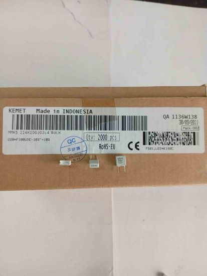 MMK5 224K100J02L4 BULK 220NF 100V 5 0.1 KEMET POLYESTER KONDANSATÖR resmi