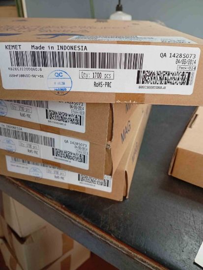 R82EC3220DQ60JB 220NF 100V 5 0.05 KEMET POLYESTER KONDANSATÖR resmi