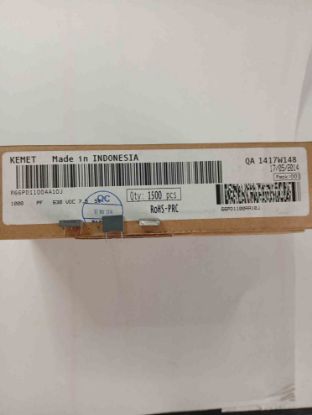 R66PD1100AA10J 1000PF 630V 5 0.05 KEMET POLYESTER KONDANSATÖR resmi