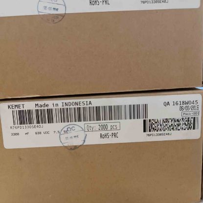 R76PD1330SE40J 3.3NF 630V 7.5 0.05 KEMET POLYESTER KONDANSATÖR resmi