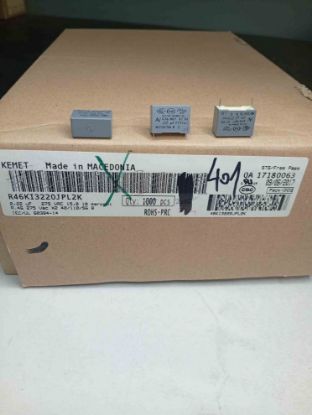 R46KI3220JPL2K 220NF 275VAC 15 10%|R.46 KEMET POLYESTER KONDANSATÖR resmi