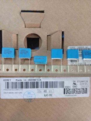 PHE840EX6220MR17T0 220NF 300VAC 15 0.2 KEMET POLYESTER KONDANSATÖR resmi