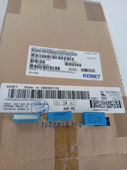 PHE840ED6220MD13R06L2 220NF 300VAC 22.5 0.2 KEMET POLYESTER KONDANSATÖR resmi