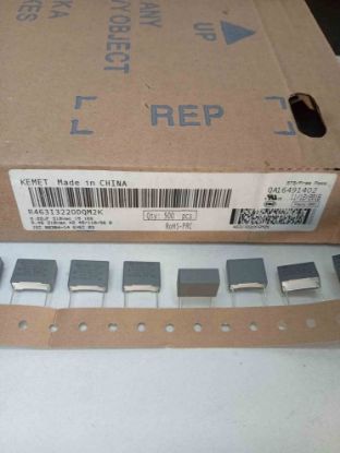R463I3220DQM2K 220NF 310VAC 15 10%|R.46 KEMET POLYESTER KONDANSATÖR resmi