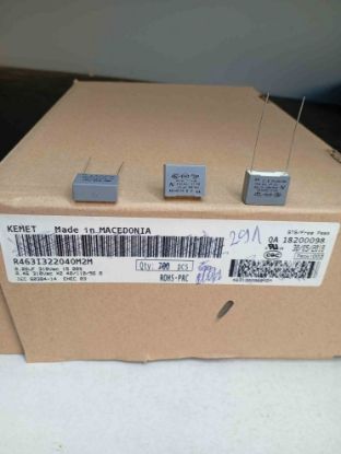 R463I322040M2M 220NF 310VAC 15 20%|R.46 KEMET POLYESTER KONDANSATÖR resmi