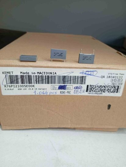 R76PI2100SE00K 10NF 630V 15 0.1 KEMET POLYESTER KONDANSATÖR resmi