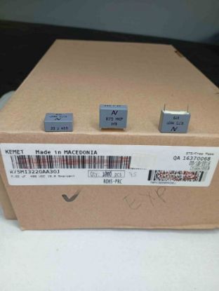 R75MI3220AA30J 220NF 400V 15 0.05 KEMET POLYESTER KONDANSATÖR resmi