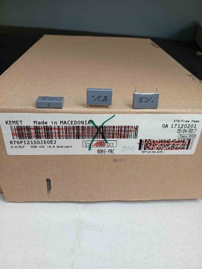 76PI2150JE0EJ 15NF 630V 15 0.05 KEMET POLYESTER KONDANSATÖR resmi